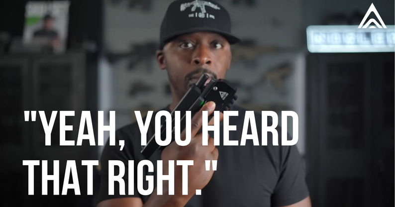 "Yeah, you heard that right." Colion Noir